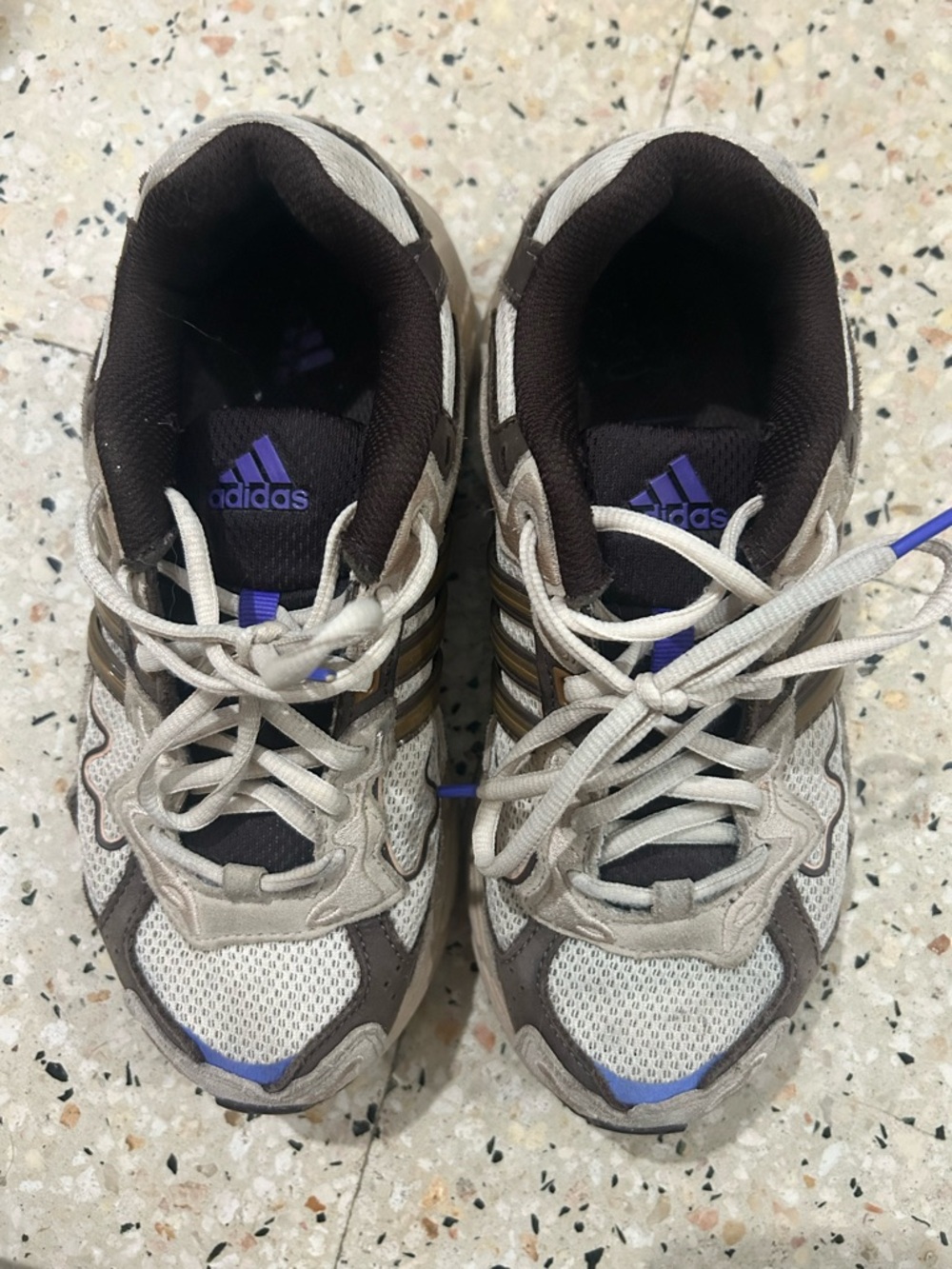 adidas Beige and Brown Low-Top Sneakers - Paso Fino (Bad Bunny) - Picture 3 of 3